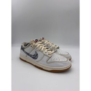 Nike Dunk Low Industrial Blue Sashiko Sail Coconut Milk FN6881-100 Mens 11